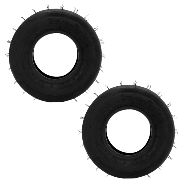 Set of 2 13x5.00-6 Rib Tires 4 ply Lawn Mower Garden Tractor 13-5.00-6 13x500x6