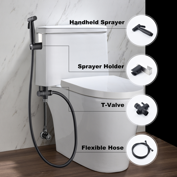  Bidet Sprayer for Toilet, Handheld Cloth Diaper Sprayer