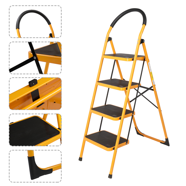 4 Step Ladder Folding Step Stool