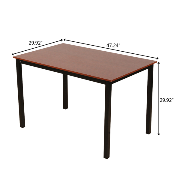 Dropship Rectangular Dining Table, Low Height Dining Table Dimensions