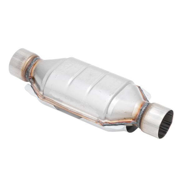 2.5" Inlet/Outlet Catalytic Converter Universal-fit EPA Approved Stainless Steel