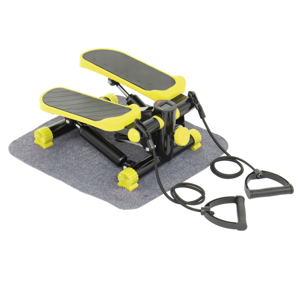 Home Stepper With Drawstring Black and Yellow
