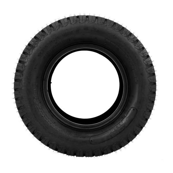 1PK * 20x12-1 Lawn Mower Turf Tire 20x12.00-10 P332 4PR Garden Tire PSI:20