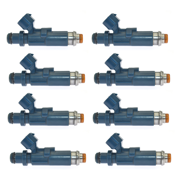 8Pcs Fuel Injectors 4 holes for 2000-2004 Toyota Tundra Lexus GX470 LX4704.7L V8 23250-46080 2325046080