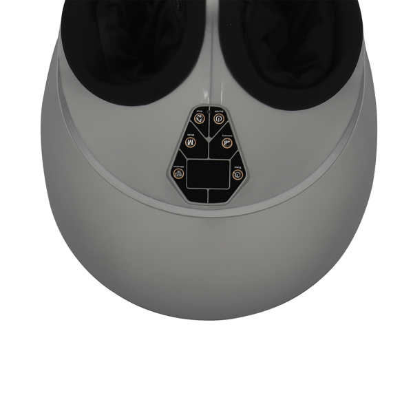 TD001F-9 Foot Massage Machine 360° Air Presser Foot With Diamond-Shaped Control Panel, Plastic Gray, Grade 1-9 Strength 110V 50W