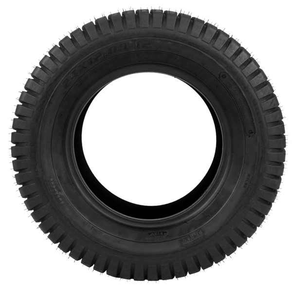 24 x12.00-12 6 Ply HEAVY DUTY Turf Master Lawn Mower Tire