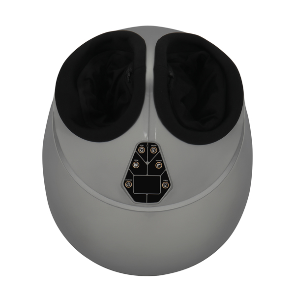 TD001F-9 Foot Massage Machine 360° Air Presser Foot With Diamond-Shaped Control Panel, Plastic Gray, Grade 1-9 Strength 110V 50W