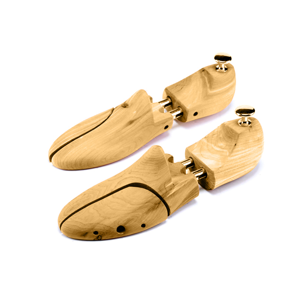 2 Pair Professional Adjustable Wooden Shoes Stretcher 43-44