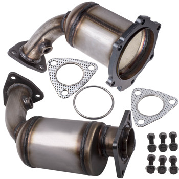 Front Radiator & Rear Firewall Catalytic Converters for Nissan MURANO 3.5L 03-07