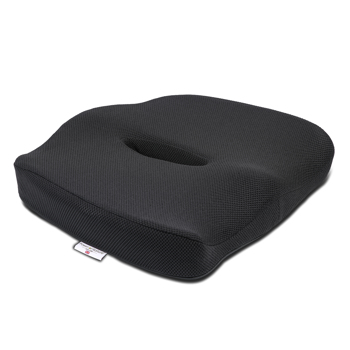Black Memory Foam Seat Cushion