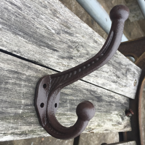 10pcs Vintage Style Cast Iron Wall Coat Hooks Hat Hook Hall Tree