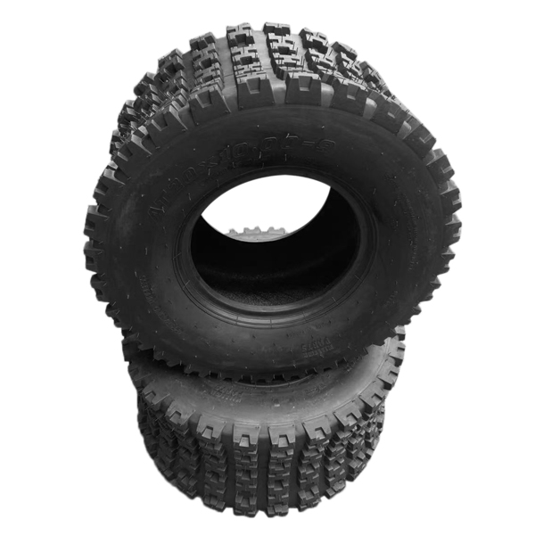 2 of Black Rubber Sport ATV Tires20x10-9 4PR millionparts wheels