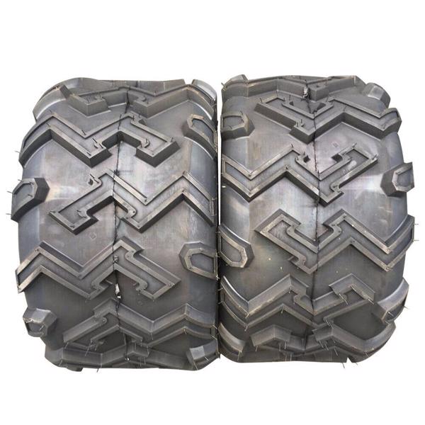 Set of(2) Rim Width: 4.5" 22X11-10 22x11x10 4PR ATV UTV Tubeless Tires