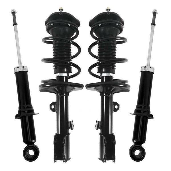 Front Complete Strut Spring Sway Bar Kit 4Pcs Fits For 2003-2008 Toyota Corolla