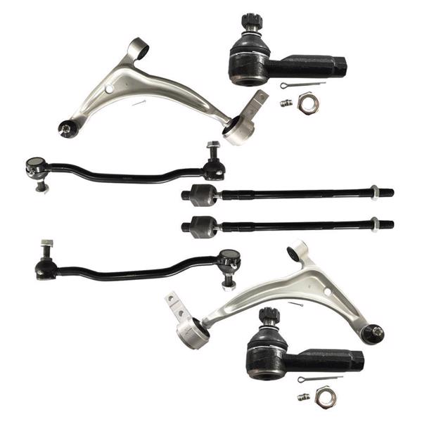 Front Strut  & Control Arm  Sway Bar 10pc Kit For Nissan Altima 02-06 3.5L