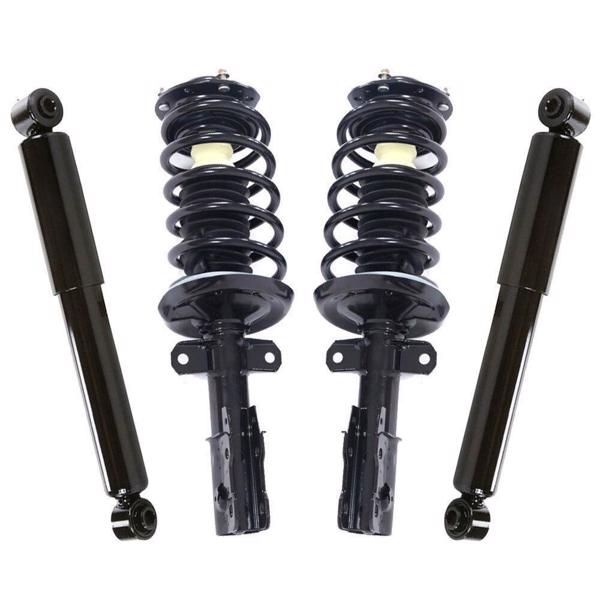 Front & Rear Complete Struts with Spring For Chevrolet Chevy