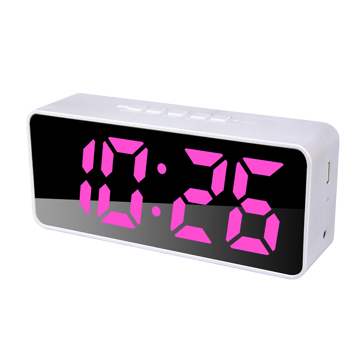 Smart APP Digital Alarm Clock with 100 Colors LED