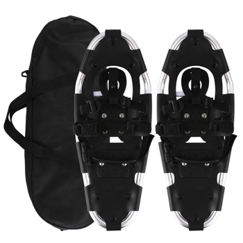 Lightweight Snowshoes, Aluminum Alloy Terrain Snowshoes, Winter Fun Equipment for Unisex,21/25/28/30 inches