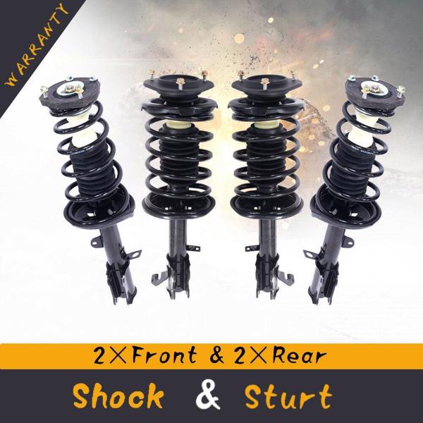 Set of 4 Front + Rear For 93-02 Toyota Corolla Complete Struts Shocks Springs