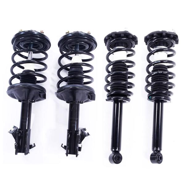 Complete Struts / Shocks & Spring Coils w/ Mounts x4 For Nissan Maxima  2002-03