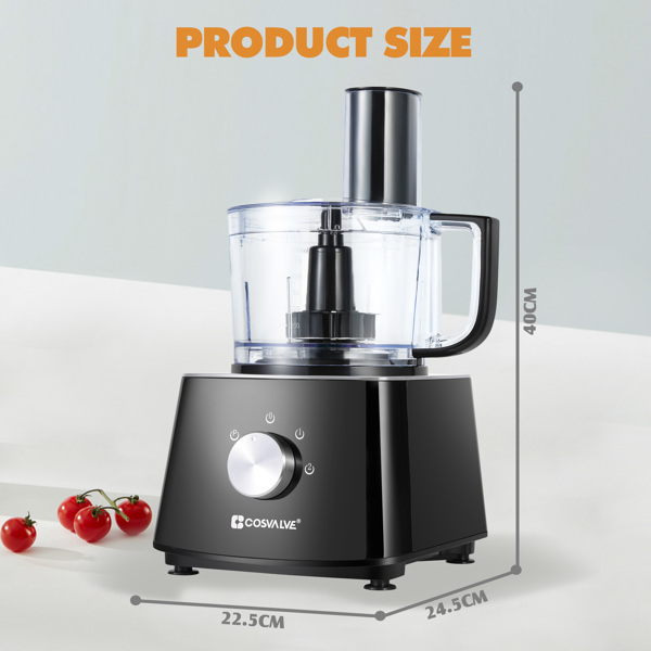 Food Processor 9-in-1 Multifunctional Food Mixer 