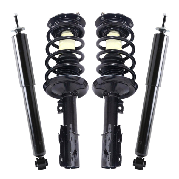 4pc Front Complete Strut Rear Shock Set for 05-10 Pontiac G6 11-12 Chevy Malibu