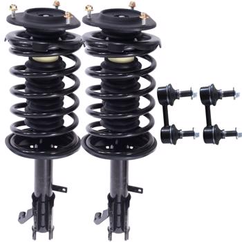 Front Strut Coil Spring Sway Bars for 1993 - 2002 Toyota Corolla Chevy Geo