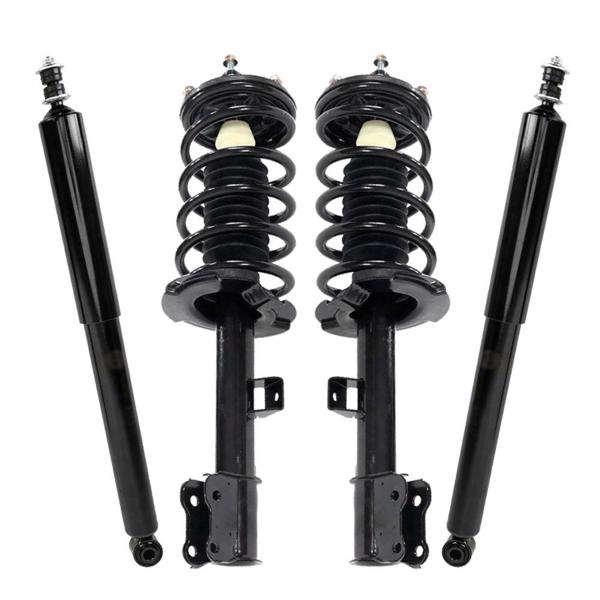 2 Complete Struts Springs + 2 Shocks For 2001-07 Mazda Tribute & Ford Escape