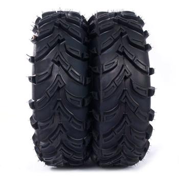 2 x Rear millionparts ATV Tires 26-11-12 rear 6ply Rubber depth:18