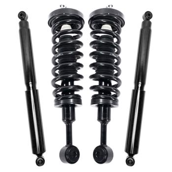 Front Struts Coil Spring & Rear Shocks For Ford F-150 2004 2005 2006 2007 2008