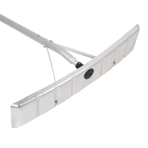 Lightweight Snow Shovel Roof Rake 20FT Extension Poly Blade Adjustable Telescoping Handle 