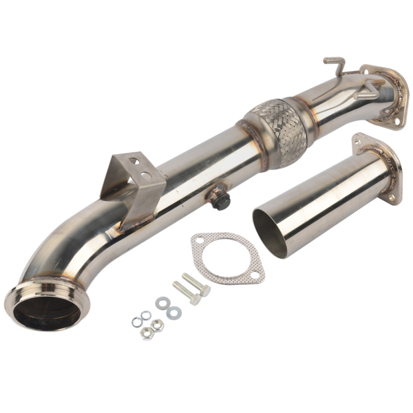 NEW Exhaust Pipe Downpipe stainless For 2013-2018 Ford Focus ST Hatchback 2.0L