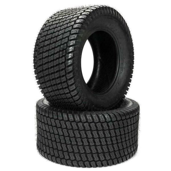 set of 2 OD 24in 24x12.00-12 Turf Master Lawn Mower Tires Ply 6 with warranty