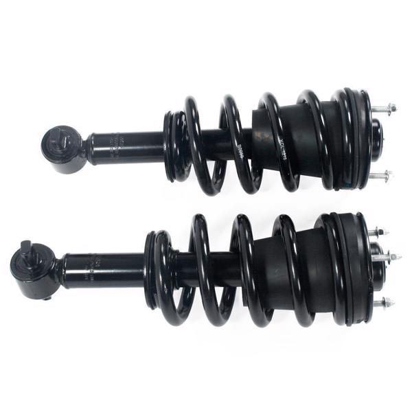 2 Front Complete Struts 2 Rear Shocks For 2007 - 2013 Silverado Sierra 1500 4WD