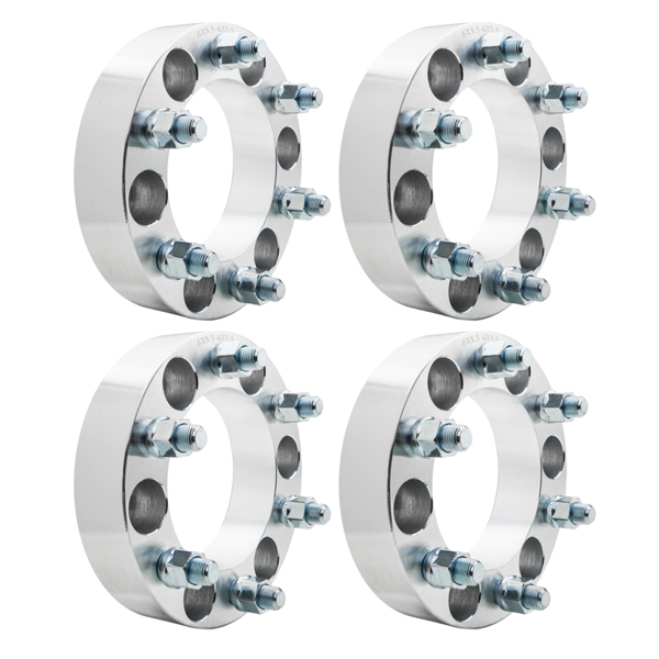 (4) 1.5" Wheel Spacers Adapters 6x5.5 fits Chevy Silverado 1500 Suburban Trucks