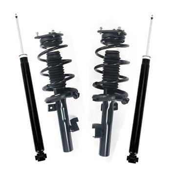 4 Pcs Complete Struts Shocks Springs For 2004-09 Mazda 3 & 2005-10 Mazda 5