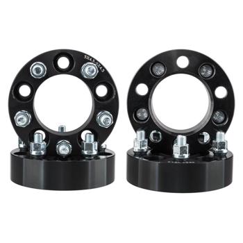 (4) 1.5\\" 5x4.5 To 5x4.5 Wheel Spacers Thick Adapters 1/2x20 Studs 5lug Four
