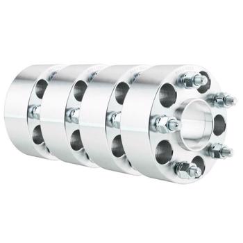 4pc 2inch HUB CENTRIC 5x4.5\\" 5x114.3mm | 12X1.25 | 5-lug Wheel Spacers Adapters