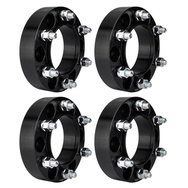 4Pcs 1.5" 6x5.5 HubCentric Wheel Spacers 12x1.5 For Toyota Tacoma Lexus GX470