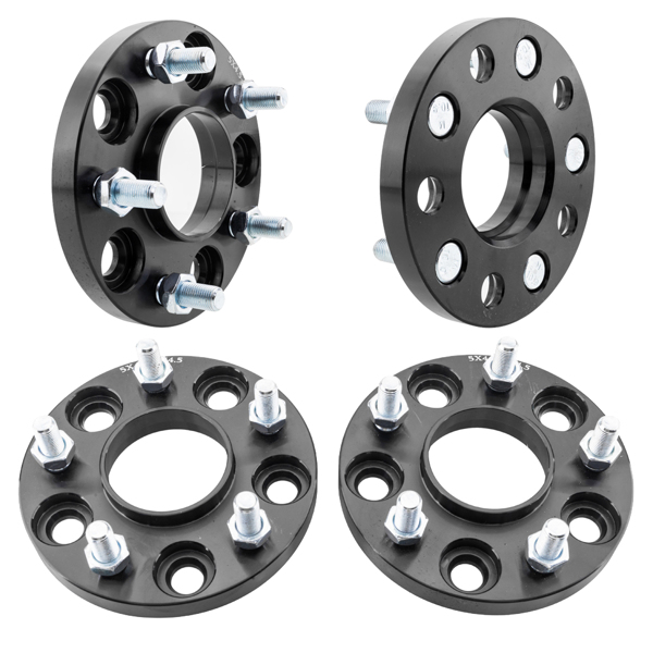 4pc Hubcentric Wheel Spacers Adapters ¦ 5x114.3 ¦ 12X1.25 ¦ 66.1 CB ¦ 15mm Thick