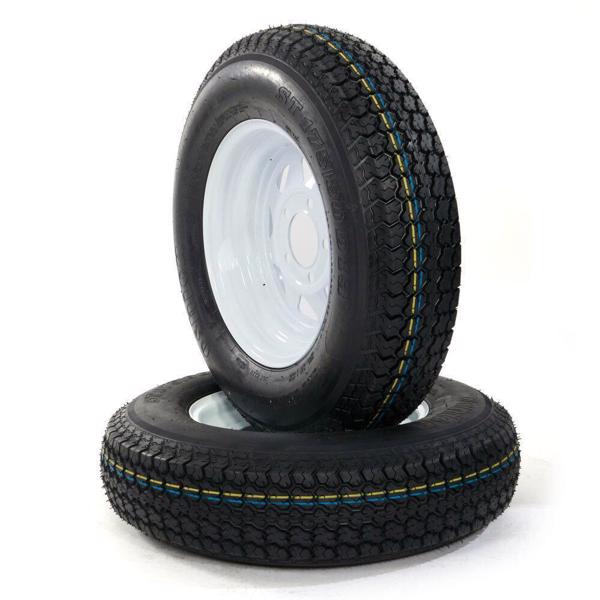 2 x Tires 175/80D13 Wheel Diameter: 13" / 33cm LRC Ply Rating: 6 Trailer Tire