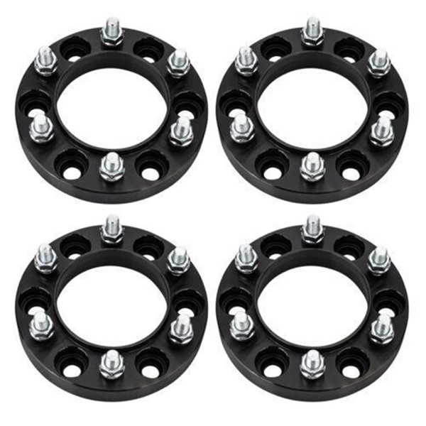 4PC 1" Hub Centric Wheel Spacers 6X5.5 or 6x139.7 106mm CB 12X1.5 Fits Tacoma