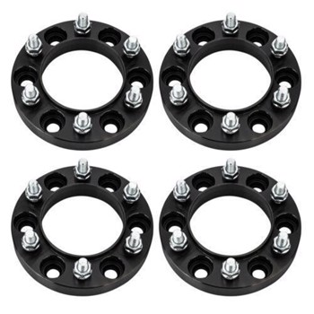 4PC 1\\" Hub Centric Wheel Spacers 6X5.5 or 6x139.7 106mm CB 12X1.5 Fits Tacoma