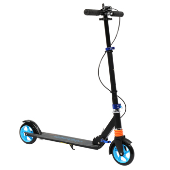 Scooter for Adult&Teens,3 Height Adjustable Easy Folding  Blue