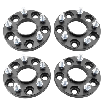 4pc Hubcentric Wheel Spacers Adapters ¦ 5x114.3 ¦ 12X1.25 ¦ 66.1 CB ¦ 15mm Thick