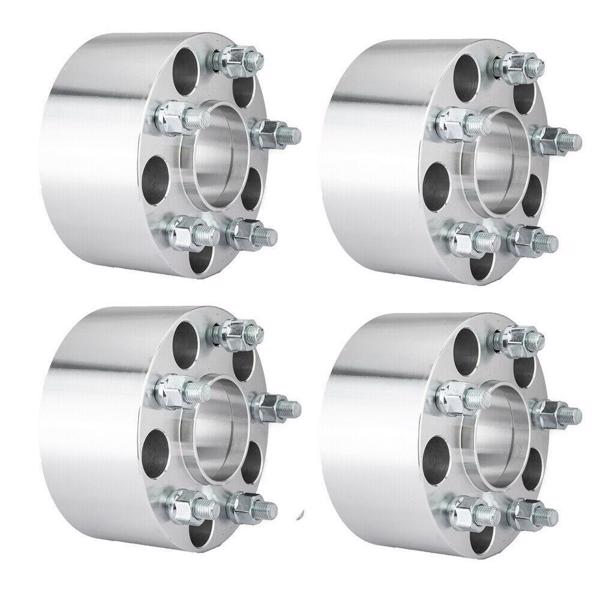 4 HUBCENTRIC WHEEL SPACERS For CHEVY CAMARO CORVETTE S-10 5X4.75 3 INCH 12X1.5