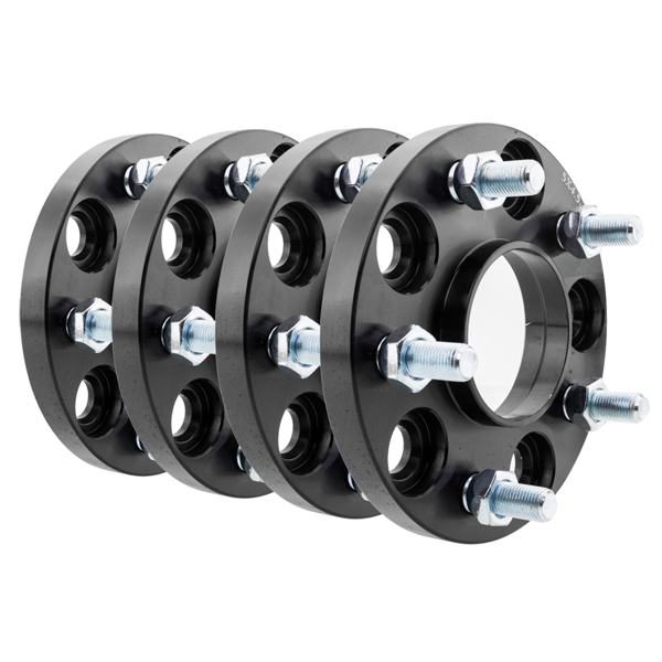 4pc Hubcentric Wheel Spacers Adapters ¦ 5x114.3 ¦ 12X1.25 ¦ 66.1 CB ¦ 15mm Thick