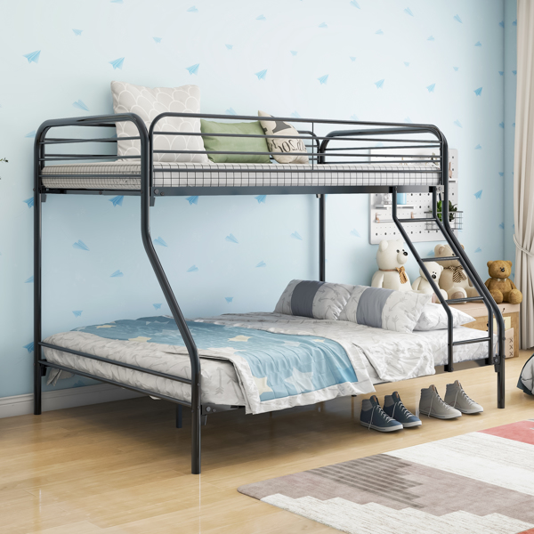 Twin-Over-Full Bunk Bed Closed Upper bunk