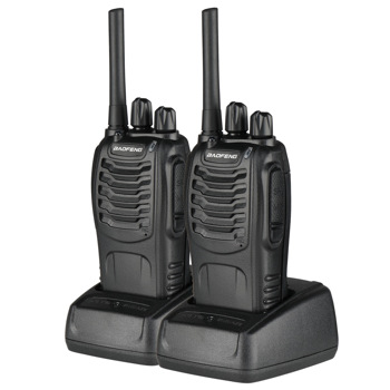2pcs BF-888S 5W 400-470MHz 16-CH Handheld Walkie Talkies Black(Do Not Sell on Amazon)