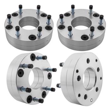 4* 50mm 5x4.75 TO 6x5.5 Wheel Spacers Adapter 74mm 12X1.5 for Chevrolet Corvette